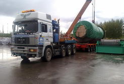 Доставка оборудования на стройплощадку Белорусского цементного завода